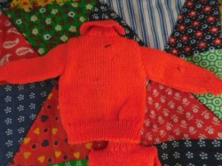 SKIPPER ORANGE SWEATER GOOD